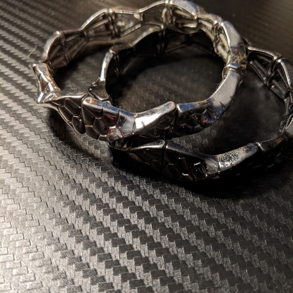 Lia Sophia "Sync/Swivel" Hematite Bracelets - Picture 5 of 7